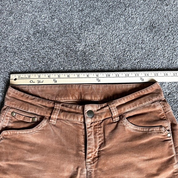 Athleta Corduroy Size 8P Brown Flare Pants - Picture 5 of 10